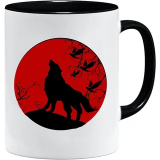 jungle mug Kaffeetasse 0,3 l Schwarz