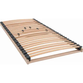 Joka Lattenrost , Holz , Buche , massiv,Schichtholz , 3-Zonen , 140x200 cm , Über- und Sondergrößen erhältlich, Schulterabsenkung, Federholzleisten verleimt, bewegliche Leistenlagerung, Federleisten mit Duokappen, individuelle Liegehärteeinstellung, nicht verstellbar , Schlafzimmer, Lattenroste, nicht verstellbare Lattenroste