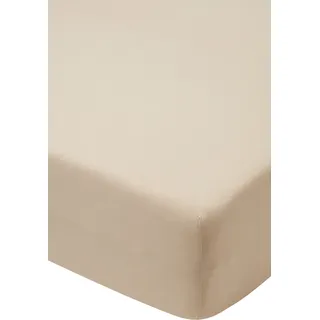 Formesse Spannbettlaken Jersey 90 x 190 - 100 x 220 cm Champignon
