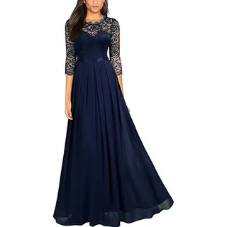 Abendkleider Elegant Für Hochzeit Ballkleid A-Linie Prom Kleider Hochzeitsgäste Satin Kleid Damen Verlobungskleid Formal Dresses for Women Lang