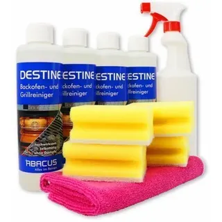4x 500 ml Destine SET Backofenreiniger Grillreiniger Fettlöser - 2 l