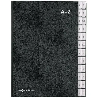 Pultordner A-Z schwarz