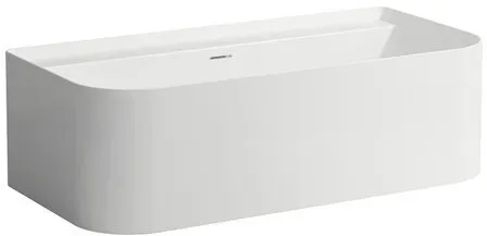 Bild von Sonar Badewanne, Vorwandversion, 1600x815x535mm, 2 Rückenschrägen, weiß, H2203470000, Ausführung: Bohrlöcher für Wannenarmatur