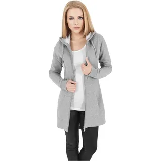 URBAN CLASSICS Ladies Sweat Parka in grau Größe M