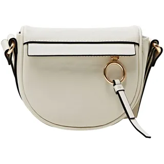 Esprit 044ea1o327 Schultertasche Beige/Weiß