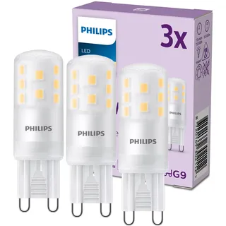 Philips LED-Lampe 470lm 3,7W G9 warmweiß 3 St.