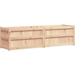 vidaXL Pflanzkübel 180 x 50 x 50 cm Braun