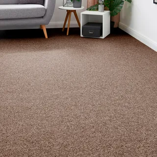 Andiamo Teppichboden "Invita, Nadelvlies, Gesamthöhe 5 mm, Luxusklasse LC1" rechteckig melierte Optik, Breite 200 cm oder 400 cm, robust & strapazierfähig, beige