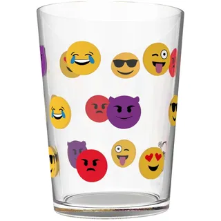 Becher 50 cl Gesichter Emoticon