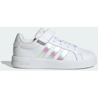 adidas Grand Court 3.0 Kinder Ftwr White/Iridescent 34