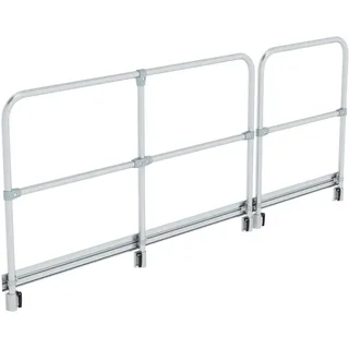 Günzburger Geländer steckbar für Plattformlänge 306 cm Aluminium/Stahl