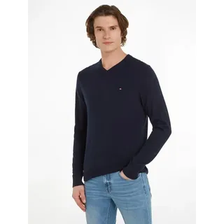 Tommy Hilfiger »PIMA ORG CTN CASHMERE V NECK«,
