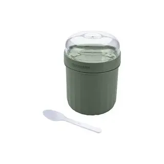 FACKELMANN Speisebehälter Müsli To Go grün/weiß 0,5 l, 1 St.