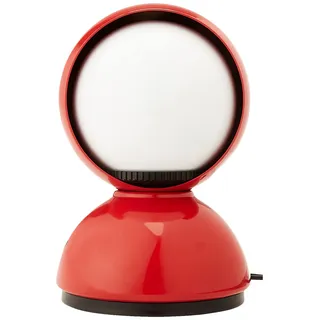 Artemide Eclisse Tischlampe, Ø12 H 18cm, rot