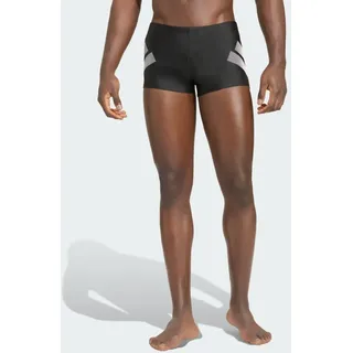 adidas Big Bars Badehose Black/White XL