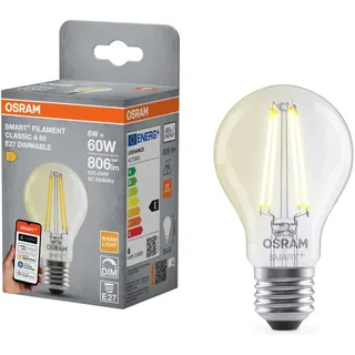 Osram Leuchtmittel E27 6W dimmbar warmweiß