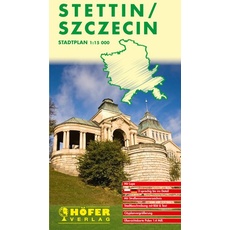 Höfer Polen SP016. Stadtplan Stettin/Szczecin 1 : 15 000