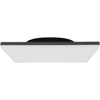Lucande LED Deckenleuchten Henni mit Bewegungsmelder (Modern) in Alu (1 flammig,) - Außenleuchte für Garten Terasse Balkon & Haus Deckenleuchte