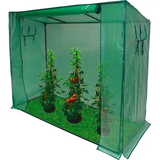 Tomaten Gewächshaus 200/80/170cm - Grün