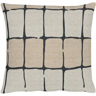 APELT Dekokissen »Monte« Kissenhülle mit Füllung, 1 Stück, braun