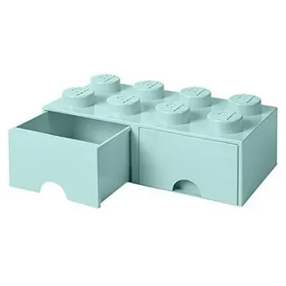 LEGO Brick Drawer Aqua Blue