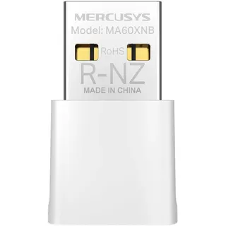 Mercusys MA60XNB Nano Bluetooth WLAN Stick Für PC, Bluetooth 5.3 Wi-Fi 6 AX900 Dual Band WLAN Adapter, Nano Größe, WPA3, MU-MIMO, nur Kompatibel mit Windows 11/10