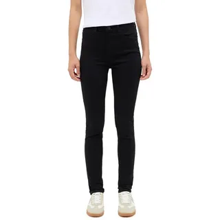 Mustang Damen Jeans Georgia Super Skinny Fit - Schwarz - Black Denim W24-W34, Größe:31W / 30L, Farbvariante:Black Denim 4000-940