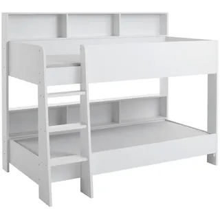 RELITA Etagenbett inkl. Matratze weiß
