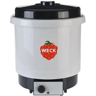 Weck WAT 34 Automatik Einkochautomat Einkocher 2000 Watt 29 Liter Kunststofftopf - Weiß