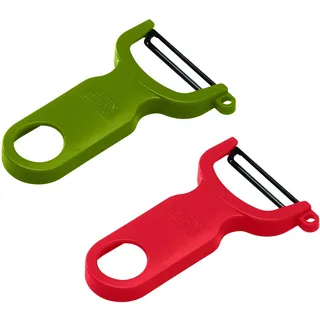 Kuhn Rikon Swiss Peeler Sparschäler 2-teilig grün und rot