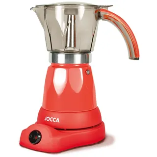 Jocca Elektrische Espressokanne mit 360° Basis, 6 Tassen Kapazität