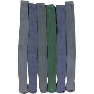 Strickstrumpfhose TUPTAM "Strumpfhose Baby Jungen Strickstrumpfhose 6er Pack", Jungen, Gr. 104, grün (farbenmix 10), Obermaterial: 76% Baumwolle CO. 22% Polyamid PA. 2% Elasthan EL., Strumpfhosen Strickstrumpfhose