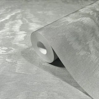 Marburg Vliestapete Metalloptik Glänzend Hammerschlag 10,05 m x 0,7 m Silber