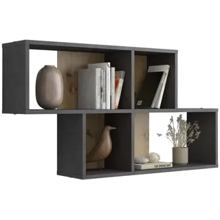 FMD Nora Wandregal 100 x 53 x 19,5 cm Eiche