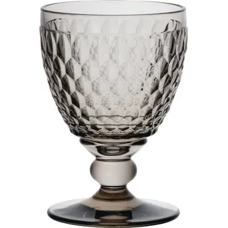 Villeroy & Boch Boston Coloured, Rotweinglas, Becherglas, Kristall, Glas, Durchscheinend, Boston Coloured, 310 ml - Grau