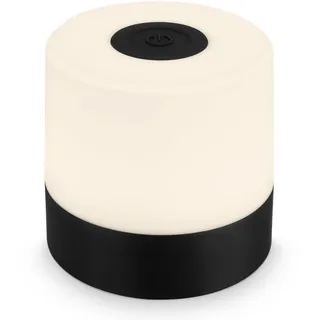 Briloner Mini LED Tischlampe Schwarz 3 St.