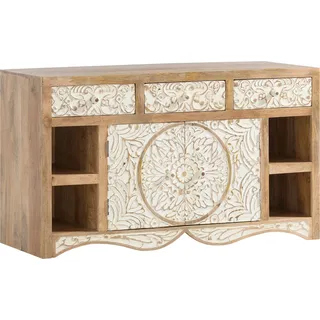 Waschtisch Delhi 130cm aus Massivholz