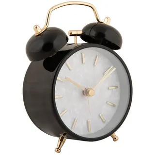 Karlsson Wecker Retro Pearl Glow Ø 8 cm , Metall , Rund , 8x12x4.6 cm , Ce , Dekoration, Uhren, Wecker