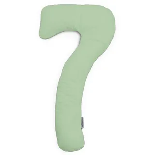 Theraline my7 Ersatzbezug für Seitenschläferkissen, Bezug aus feiner Bambus-Viskose + Bio Baumwolle, Bamboo Collection, Farbe: Pappel