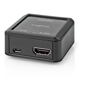 Nedis | Digital Audio Converter | 1-way | Connection input: HDMITM Input | Connection output: 2x (2x RCA Female) / 3.5 mm | eARC | Automatic | Anthracite