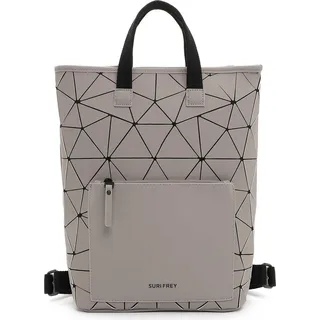 SURI FREY Rucksack mit Laptopfach Suri Sports Jessy-Lu City Backpack Taupe - Taupe, Grau