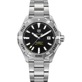Tag Heuer Aquaracer Herrenuhr silber WAY2010.BA0927