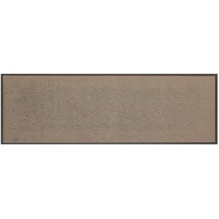 andiamo Fußmatte Verdi - Schmutzfangmatte für den Hauseingang - ideal als Fußmatte innen oder als Fußabtreter im überdachten Außenbereich - Fußabstreifer für Haustür 60 x 180 cm Taupe