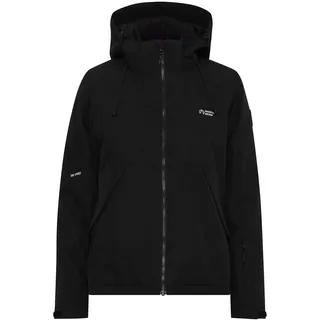 Skijacke NORTH BEND "Skijacke NBOctasia W W-PRO 10.000 mit wasserdichter Beschichtung", Damen, Gr. 44, schwarz, Obermaterial: 100% Polyester PES., Jacken Skijacke