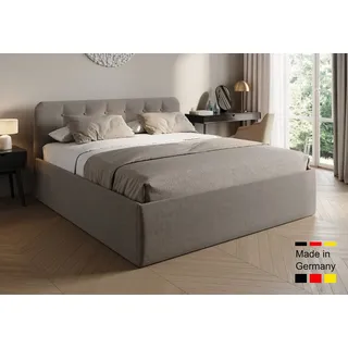 home collective Polsterbett 160 x 200 cm Beige