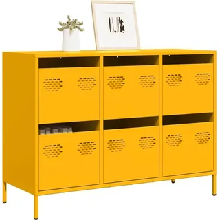 vidaXL Sideboard 101,5 x 73,5 x 39 cm Gelb