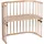 Beistellbett Natur 46 x 79 cm
