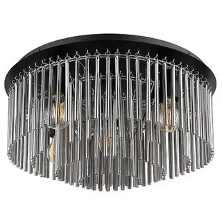 GLOBO Deckenleuchte Gorley - schwarz 50 cm