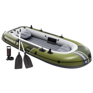 Intex Seahawk 3" Schlauchboot aufblasbar für 3 Personen bis 360 kg