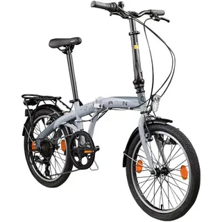 Agon Parklane 20 Zoll Klapprad Fahrrad grau